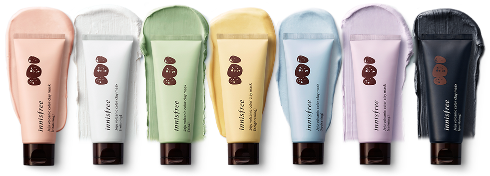 Kết quả hình ảnh cho Innisfree Jeju Volcanic Color Clay Mask â Yellow