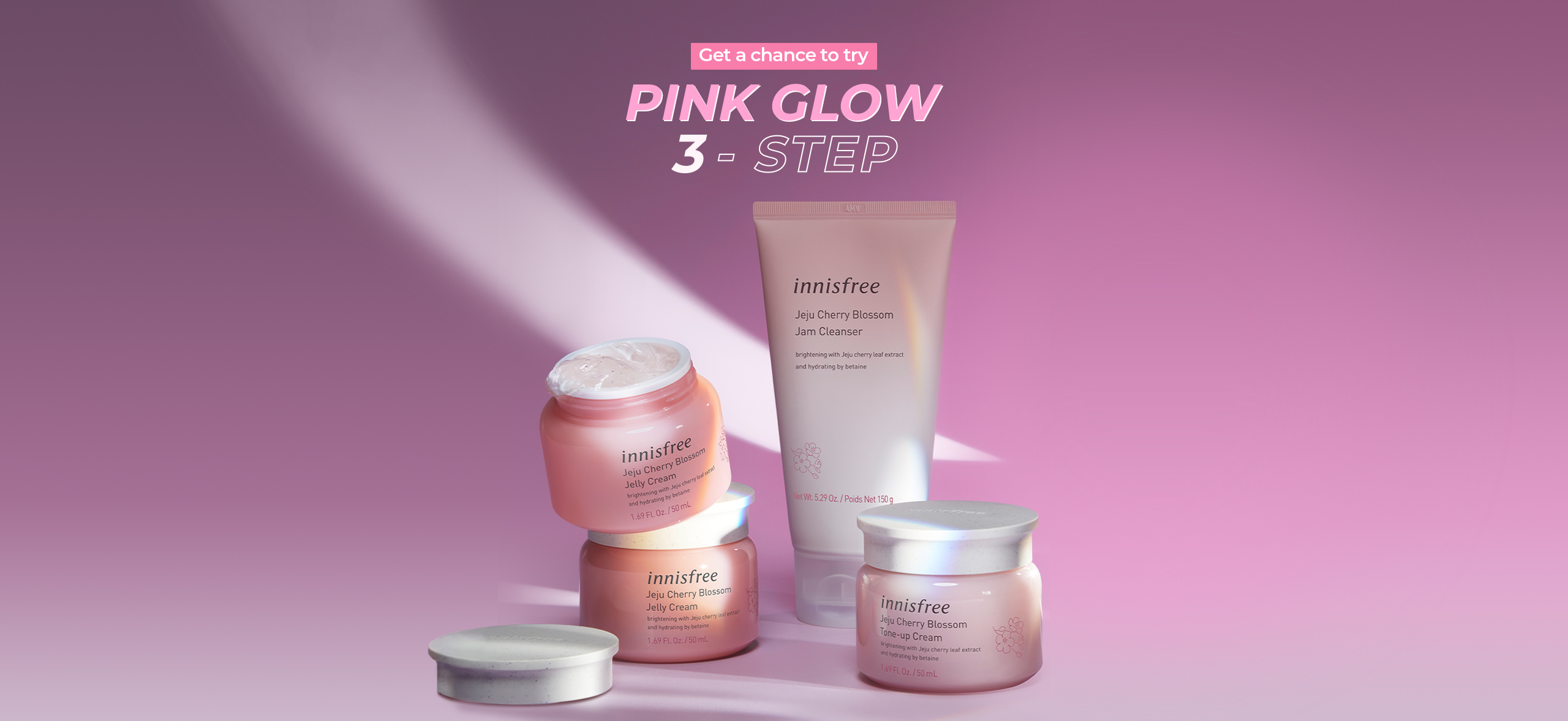 PINK GLOW 3-STEP