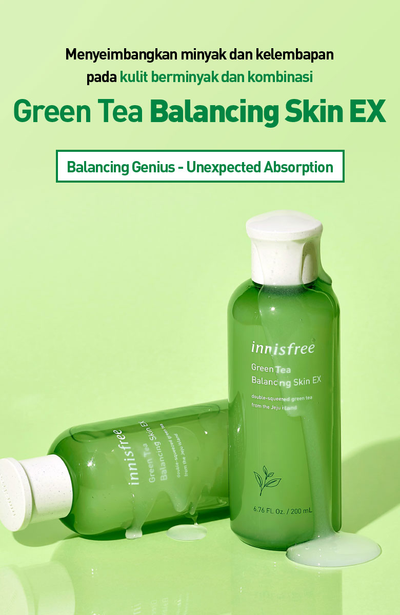 SKINCARE - Green Tea Balancing Skin | innisfree