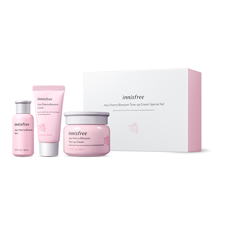 SKINCARE - Jeju Cherry Blossom Tone-up Cream Special Set | innisfree