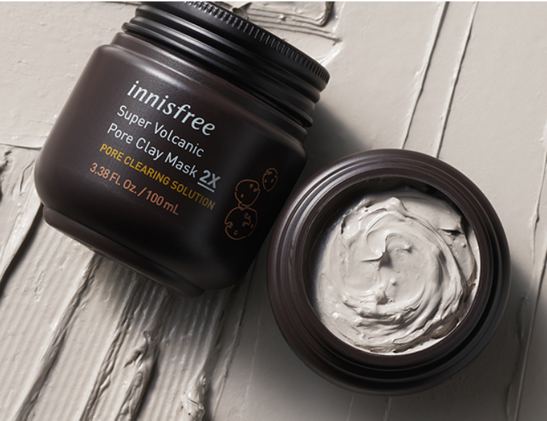 PRODUK PERAWATAN KULIT - Super Volcanic Pore Clay Mask 2X | innisfree