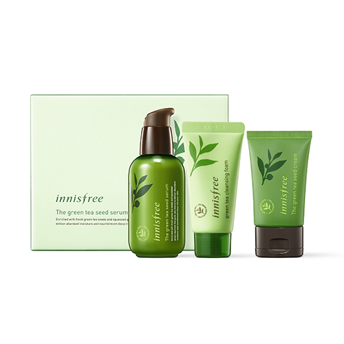 Produk Perawatan Kulit The Green Tea Seed Serum Special Set Innisfree