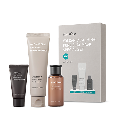 Volcanic Calming Pore Clay Mask Special Set