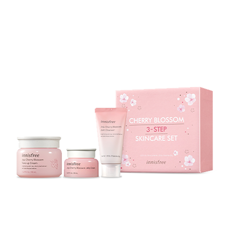 Jeju Cherry Blossom 3-Step Skincare Set